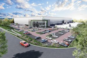 330,000 sq ft industrial and logistics unit, targeting BREEAM "Outstanding" and EPC A+, available Q3 2025.