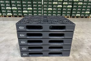 THE DUTCH brewer has engaged Schoeller Allibert to provide the keg pallets. As well as being made of 100% post-consumer recycled plastic, they are also 12kg lighter than their predecessors.
