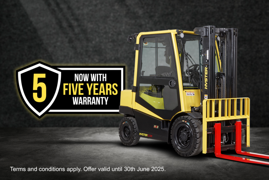 Hyster A Series - now with 5 years warranty