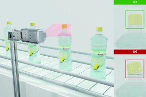The Vision sensor IVS 108 from Leuze is suitable for any application that requires checking the presence or absence of objects, parts detection, inspection, code reading, measuring or counting tasks, as well as print quality verification.