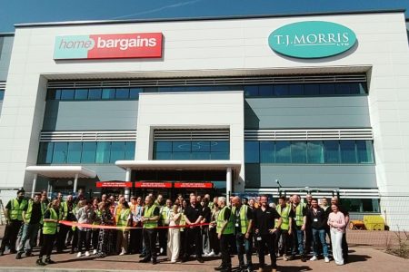 The discount retailer has officially opened the St Helens facility.