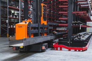 The industry's first sensory aisle entry assistant from HUBTEX has been launched to market.