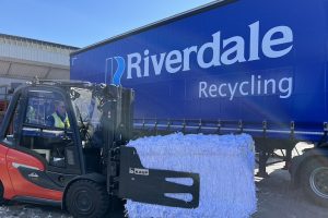 An important part of the waste management process at Riverdale Recycling is the safe and efficient handling of materials.