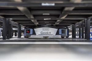 Geek+, a global leader in mobile robotics and intelligent automation, has been awarded the contract by UK-based warehouse automation integrator Logistex, to deploy 165 Shelf-to-Person robots at Yusen Logistics’ 1.2 million square foot distribution centre in Northampton (UK).