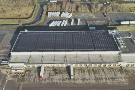 The temperature-controlled logistics provider has completed the major solar panel installation at its Lurgan facility.