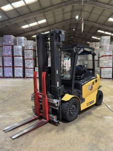 Sustainability remains at the forefront of operations at Knowles Logistics has taken a significant step forward in its green journey with 90 of the 103-strong fleet of forklifts across the network, or 87%, being fully electric.