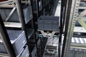 The implementation consists of Exotec's Skypod warehouse robotic system which is being installed across 12 sites.