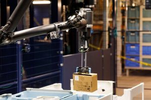 Amazon has launched its newest operations technologies include Blue Jay, a system coordinating multiple robotic arms, and Project Eluna, an agentic AI model helping operators make more informed decisions.