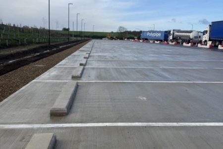 Extra MSA (Motorway Service Areas) has expanded HGV parking capacity in a £1.3 million infrastructure project at Peterborough Services.
