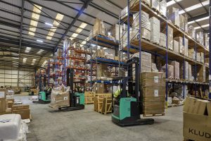 RAK Ceramics has strengthened its decade-long partnership with Mitsubishi Forklift Trucks.