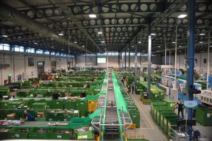 EAE Solutions implemented the turnkey parcel sorting solution at An Post’s Athlone mail centre in Ireland.