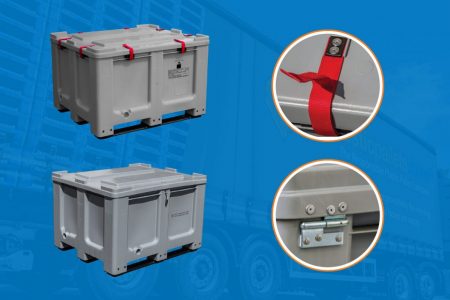 Goplasticpallets has launched the two UN-approved plastic pallet boxes, which incorporate secure closure systems to help organisations prioritise health and safety, operational efficiency and compliance when handling hazardous household and industrial waste.