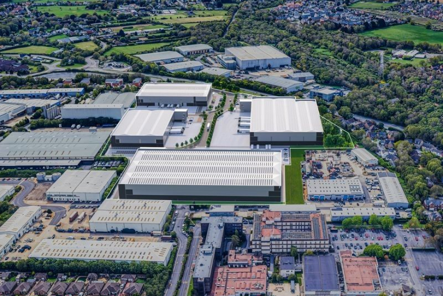 Plans submitted for Fareham logistics site