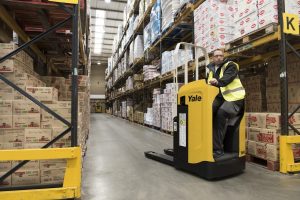 The operator is at the centre of the design of the customer-driven design philosophy at Yale Lift Truck Technologies.