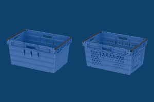 goplasticpallets.com has expanded the UK’s largest range of high-quality plastic crates and boxes with the launch of two new bale arm crates.