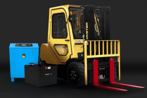 To help businesses avoid the risks and complications of mismatched third-party battery systems, Hyster offers lithium-ion battery and charger solutions designed specifically for Hyster lift trucks.