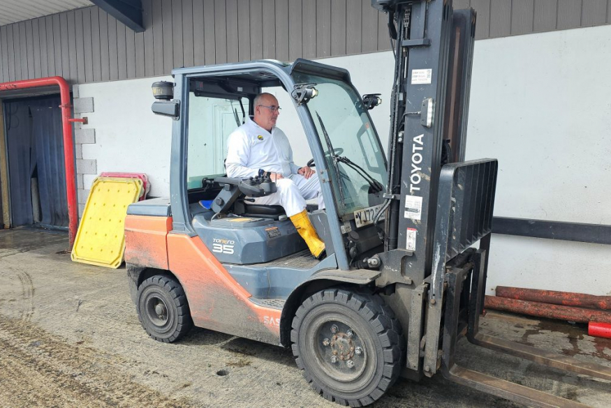 Toyota Material Handling UK helps Cornish fishing business improve safety and efficiency with I_Site technology