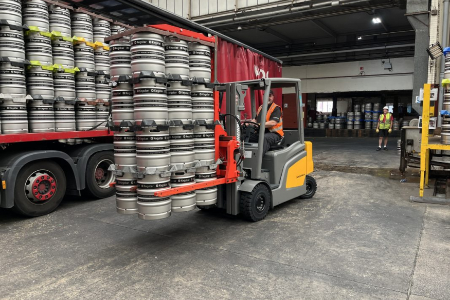Brewery gets to grips with new keg clamps