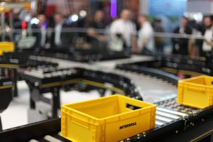 Interroll will run its MCP PLAY modular conveyor platform and Sortteq Modular ChainBelt Sorter MC-S in a live environment when it officially opens a newly refurbished customer experience centre at its UK headquarters in Kettering on Wednesday 9 September.
