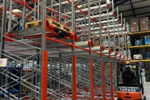 ALF Aquatic Distributors has transformed its warehouse operation and eliminated key areas of operational waste following a pilot project with Toyota Material Handling UK. By replacing traditional drive-in racking with Radioshuttle technology, the Bedford-based wholesaler has improved stock rotation, streamlined picking, made better use of its existing space and reduced operational disruption – creating additional capacity to support continued business growth without the need to relocate.