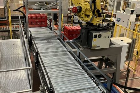 Italian baked goods producer Bauli has centralised and automated palletising at its Castel d’Azzano plant in northern Italy, with a new end-of-line system capable of handling up to 2,000 cases an hour to cope with seasonal peaks at Christmas and Easter.