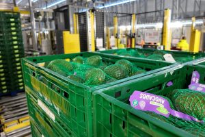 Aldi has begun handling fruit and vegetables at its Bardon Distribution Centre in Leicestershire, as the UK’s largest automated warehouse moves into its next phase of operation.