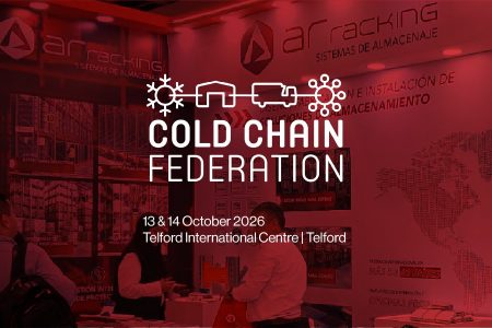AR Racking will showcase storage systems for temperature-controlled facilities at Cold Chain Live, taking place on 13–14 October at Telford International Centre.
